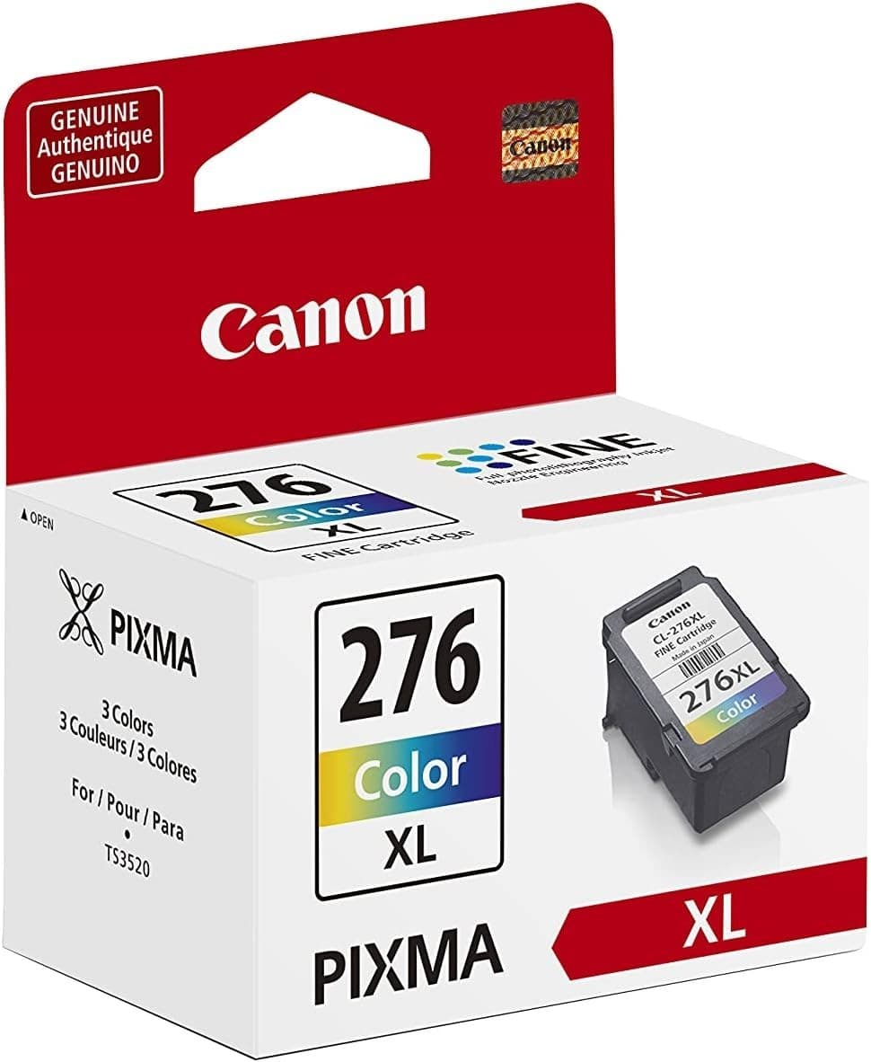 Canon CL-276XL Color Ink Cartridge, Compatible to PIXMA TS35 PG-275/CL-276 Multi - Thumbnail 3