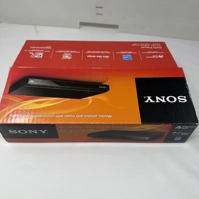 Sony Progressive Scan CD and DVD Player Brand New in Black | DVP-SR210P - Thumbnail 2