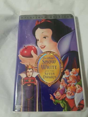 Snow White and the Seven Dwarfs (VHS, 2001, Clam Shell Special Edition)