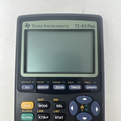 Texas Instruments TI-83 Plus Graphing Calculator With Cover (A18) - Thumbnail 3