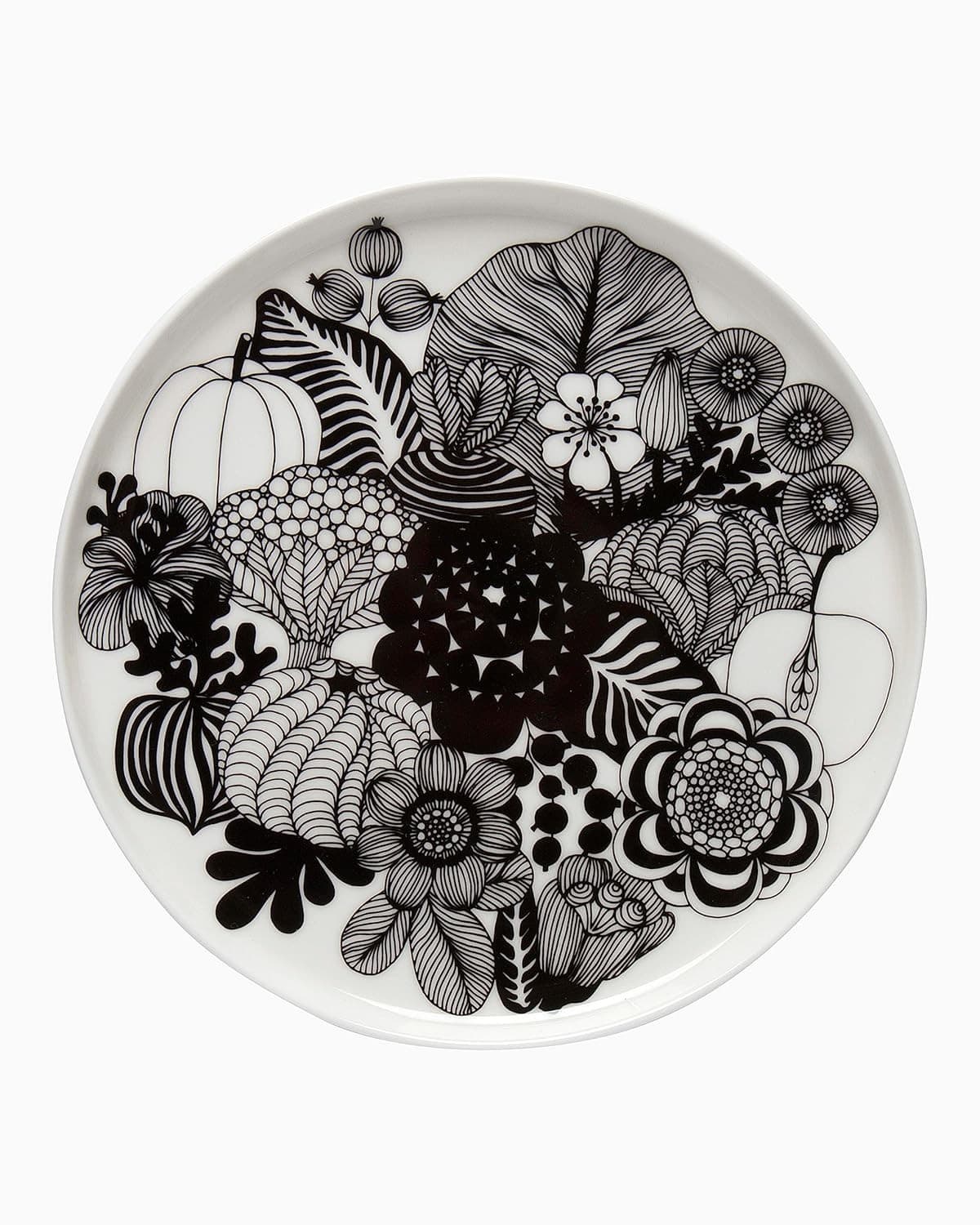 MARIMEKKO Oiva Siirtolapuutarha Stoneware Salad Plate — Refine Your Kitchen Déco - Thumbnail 5