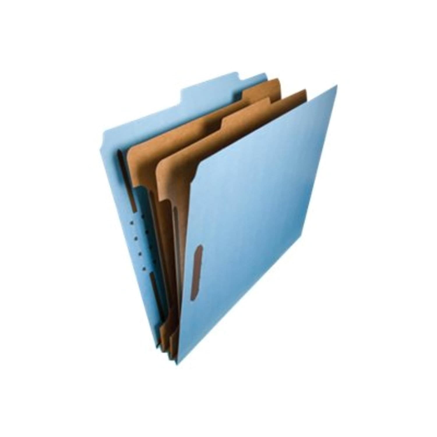 Smead Blue Classification File Folders for Documents, Letter Size, 2 Inch Expans - Thumbnail 5