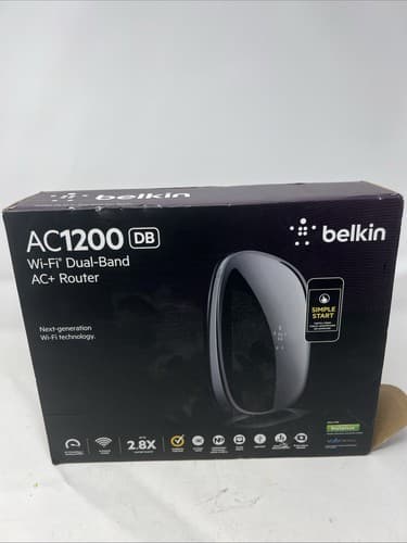 Belkin AC 1200 DB Wi-Fi Router (A1)