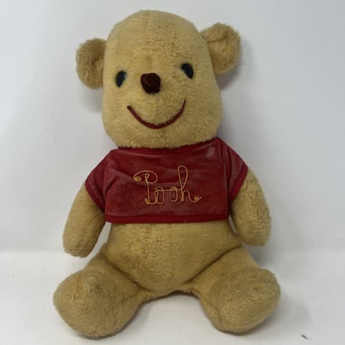 vtg Winnie The Pooh 14" Plush Walt Disney Character California Stuffed Toys