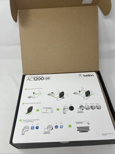 Belkin AC 1200 DB Wi-Fi Router (A1) - Thumbnail 3