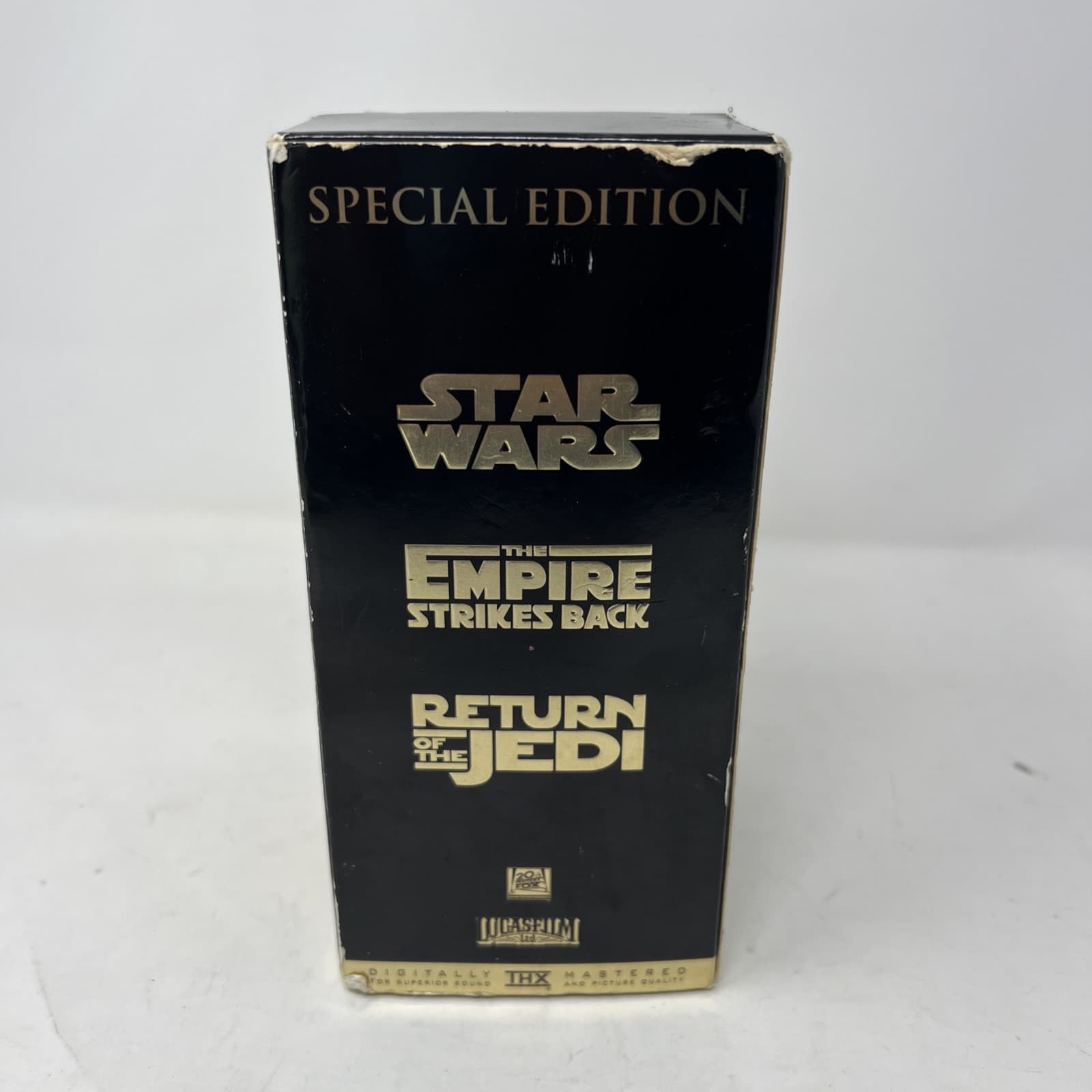 1997 The Star Wars Trilogy Special Edition VHS Box Set of 2Tapes (A2)