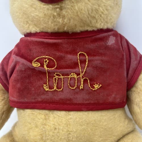 vtg Winnie The Pooh 14" Plush Walt Disney Character California Stuffed Toys - Thumbnail 2