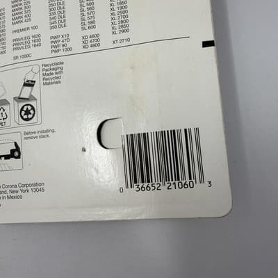 Smith Corona Lift-Off Correcting Cassette Tape Cartridge H21060 H63412 (A131) - Thumbnail 3