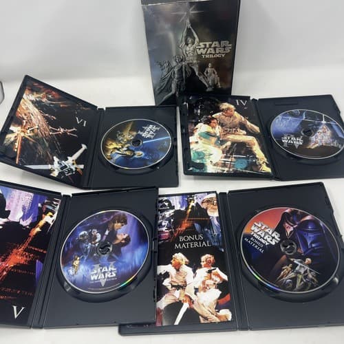 Star Wars Trilogy (DVD, 2004, 4-Disc Set, Widescreen Edition (A14) - Thumbnail 5