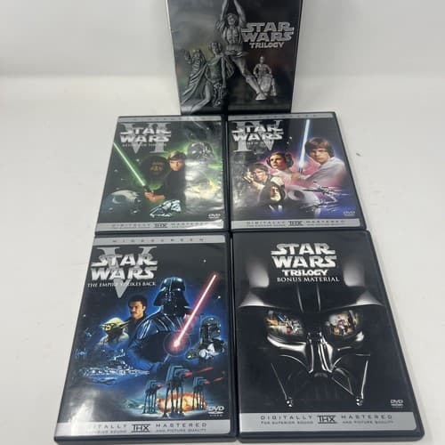 Star Wars Trilogy (DVD, 2004, 4-Disc Set, Widescreen Edition (A14) - Thumbnail 4