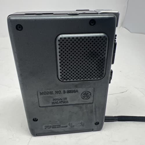 GE AVR Mini Cassette Player/Recorder | Model: 3-5356A Parts Only (A2) - Thumbnail 3