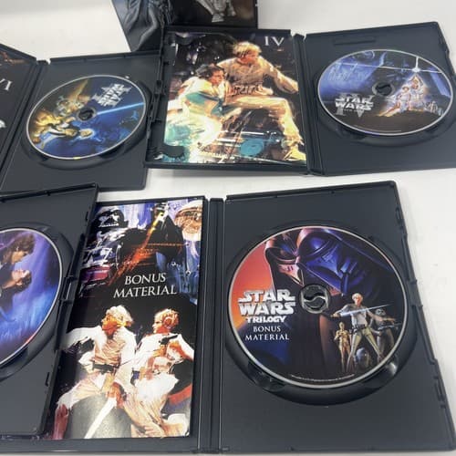 Star Wars Trilogy (DVD, 2004, 4-Disc Set, Widescreen Edition (A14) - Thumbnail 6