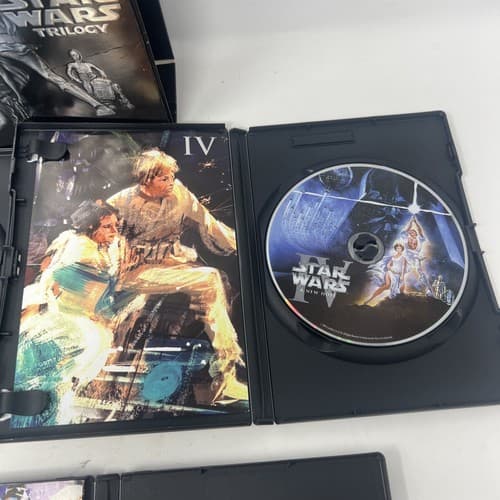 Star Wars Trilogy (DVD, 2004, 4-Disc Set, Widescreen Edition (A14) - Thumbnail 7