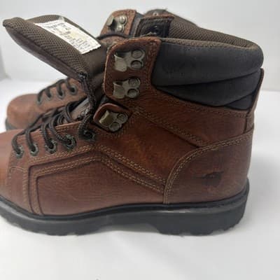 Texas Steer Boots Mens 9 W Kode Flexcore Work Boot 20130 Brown Leather - Thumbnail 4
