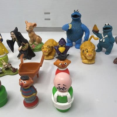 Vintage 80s 90s mix Lot Of Small Toys Collectibles Disney x26 (A19) - Thumbnail 5