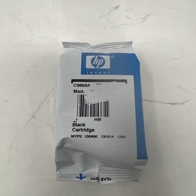 HP 56 Black Ink Cartridge Genuine OEM - Sealed exp