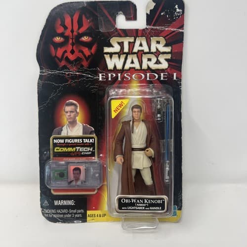 Star Wars Episode I The Phantom Menace Obi-Wan Kenobi Naboo Action Figure Hasbro
