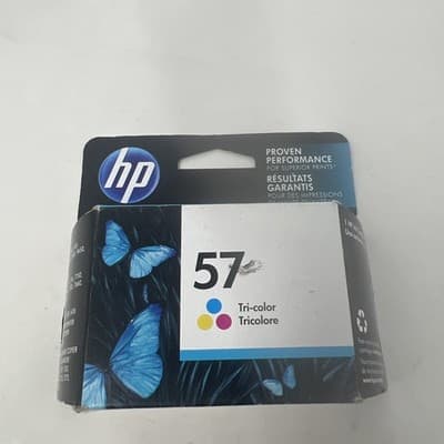 Hp 57 Tri-Color Inkjet Print Cartridge EXP: 02-2017