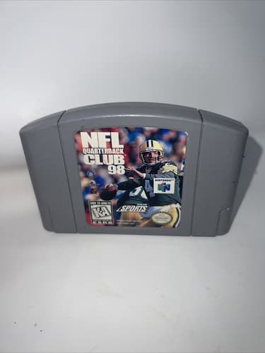 NFL QUARTERBACK CLUB 98 - NINTENDO 64 - N64 - FREE S/H - (VV) (A2)