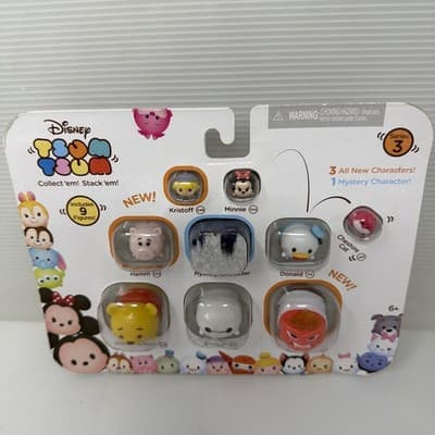 Disney Tsum Tsum 9 Piece Set Series 3 including Mystery Character* NEW (A20) - Thumbnail 2