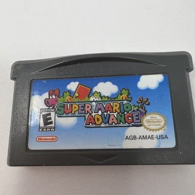 Super Mario World Super Mario Advance 2 Nintendo GBA Game Boy Advance Cartridge - Thumbnail 2