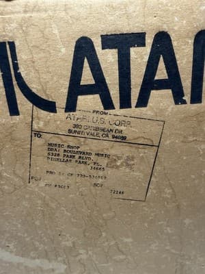 Vintage Atari SC1224 Monitor Atari ST Complete w/ Box - Thumbnail 4