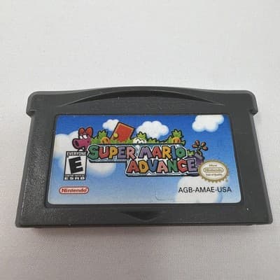 Super Mario World Super Mario Advance 2 Nintendo GBA Game Boy Advance Cartridge