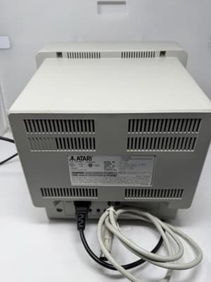 Vintage Atari SC1224 Monitor Atari ST Complete w/ Box - Thumbnail 8
