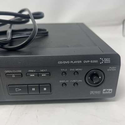 SONY DVP-S350 DVD/CD/VIDEO CD Digital video Sound - Thumbnail 3