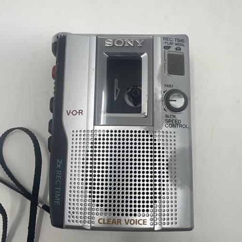 Sony TCM-200DV Handheld Cassette Recorder For Parts Or Repair (A1) - Thumbnail 2