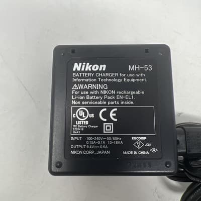 Nikon Battery Charger (MH-53) Genuine Original OEM (TESTED) (A5) - Thumbnail 3