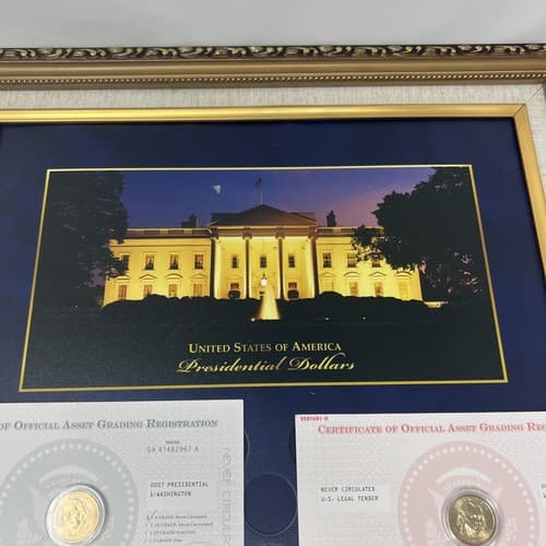 US coins $1 ((2007)presidential dollar Coin sets Grade A+++ - Thumbnail 8