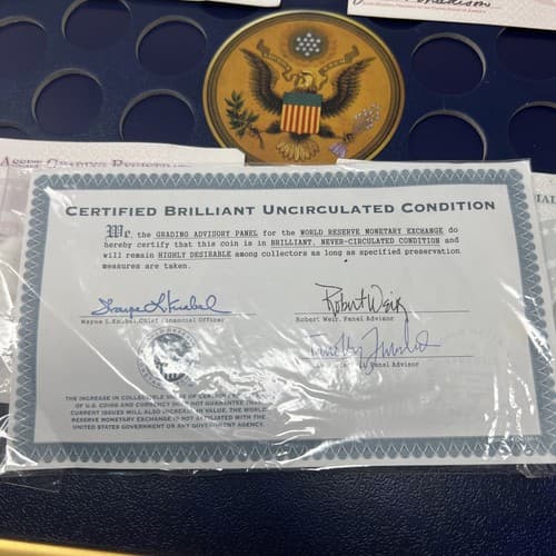 US coins $1 ((2007)presidential dollar Coin sets Grade A+++ - Thumbnail 7