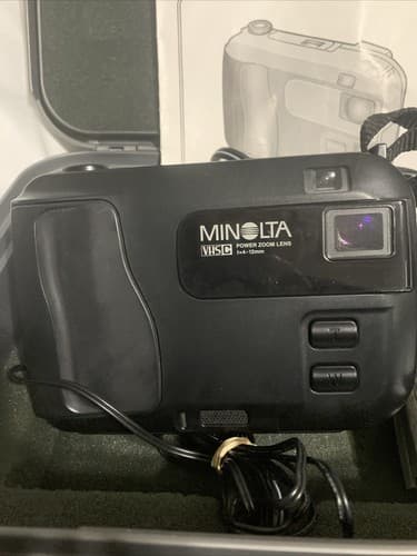 Minolta Master C-503 Series-C Camcorder VHSC F=4-12MM - Thumbnail 4