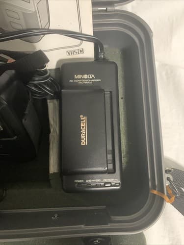 Minolta Master C-503 Series-C Camcorder VHSC F=4-12MM - Thumbnail 5