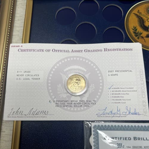US coins $1 ((2007)presidential dollar Coin sets Grade A+++ - Thumbnail 5
