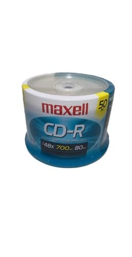 Maxell CD-R 700 MB Recordable Data Cd's-50pk Spindle by Maxell CD-R 700 MB...