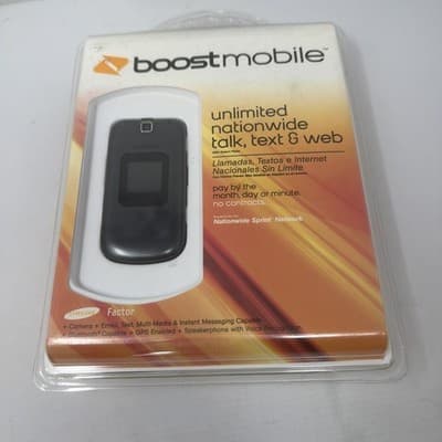 Samsung M260 Factor Boost Mobile Cell Phone Camera New Factory Sealed (A3) - Thumbnail 2