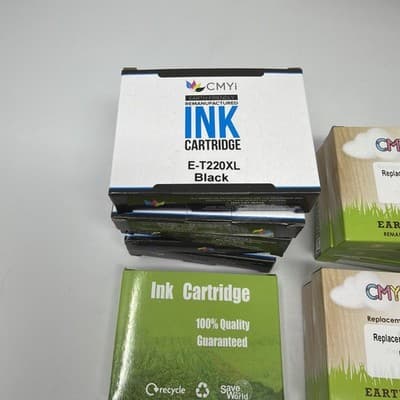 DI Compatible Ink Cartridge Replacements for Epson 220XL 14pk Black (A19) - Thumbnail 4