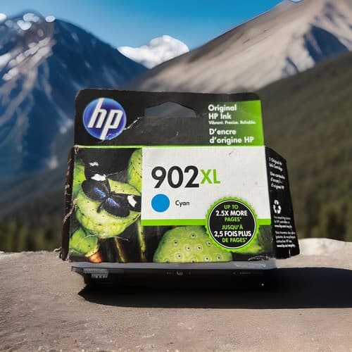 GENUINE HP 902XL CYAN INK CARTRIDGE T6M02AN NEW Expired 7/2023 (A11)