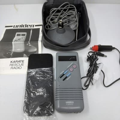 Uniden Karate Radio Emergency Handset Rescue Radio / Power Cord Works (A9) - Thumbnail 2