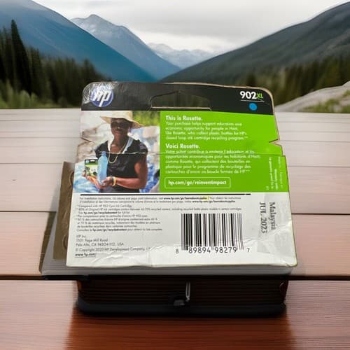 GENUINE HP 902XL CYAN INK CARTRIDGE T6M02AN NEW Expired 7/2023 (A11) - Thumbnail 2