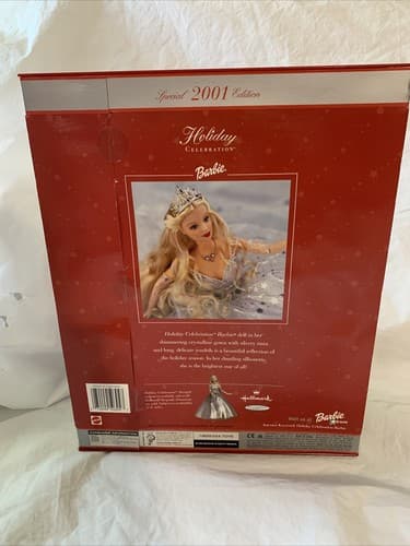 Mattel Holiday Celebration special 2001 Barbie Doll - 50304 - Thumbnail 4