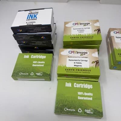 DI Compatible Ink Cartridge Replacements for Epson 220XL 14pk Black (A19) - Thumbnail 2