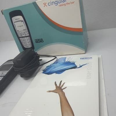 Vintage Nokia 6010 Cell Phone – Cingular: OEM Nokia Charger/w box (A131) - Thumbnail 4