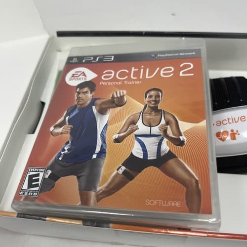 NEVER PLAYED EA Sports Active 2 Personal Trainer Bundle Sony PlayStation 3 PS3 - Thumbnail 5