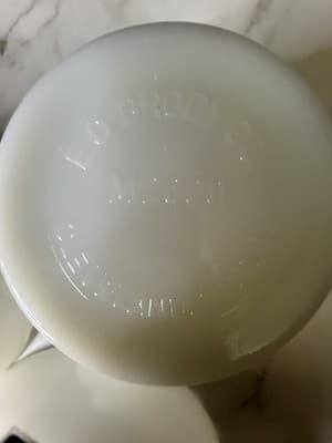 E. O. Brody Co. Milk Glass Candy Bowl M2000 Scalloped Edge Vintage - Thumbnail 11