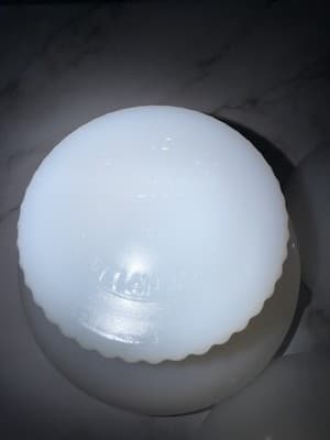 E. O. Brody Co. Milk Glass Candy Bowl M2000 Scalloped Edge Vintage - Thumbnail 12