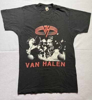 Van Halen F*ck ‘n Live Carnal Knowledge Concert T Shirt L Authentic Vintage - Image 1