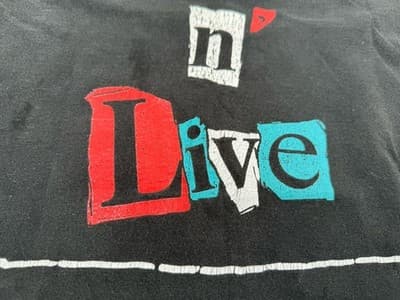 Van Halen F*ck ‘n Live Carnal Knowledge Concert T Shirt L Authentic Vintage - Thumbnail 4